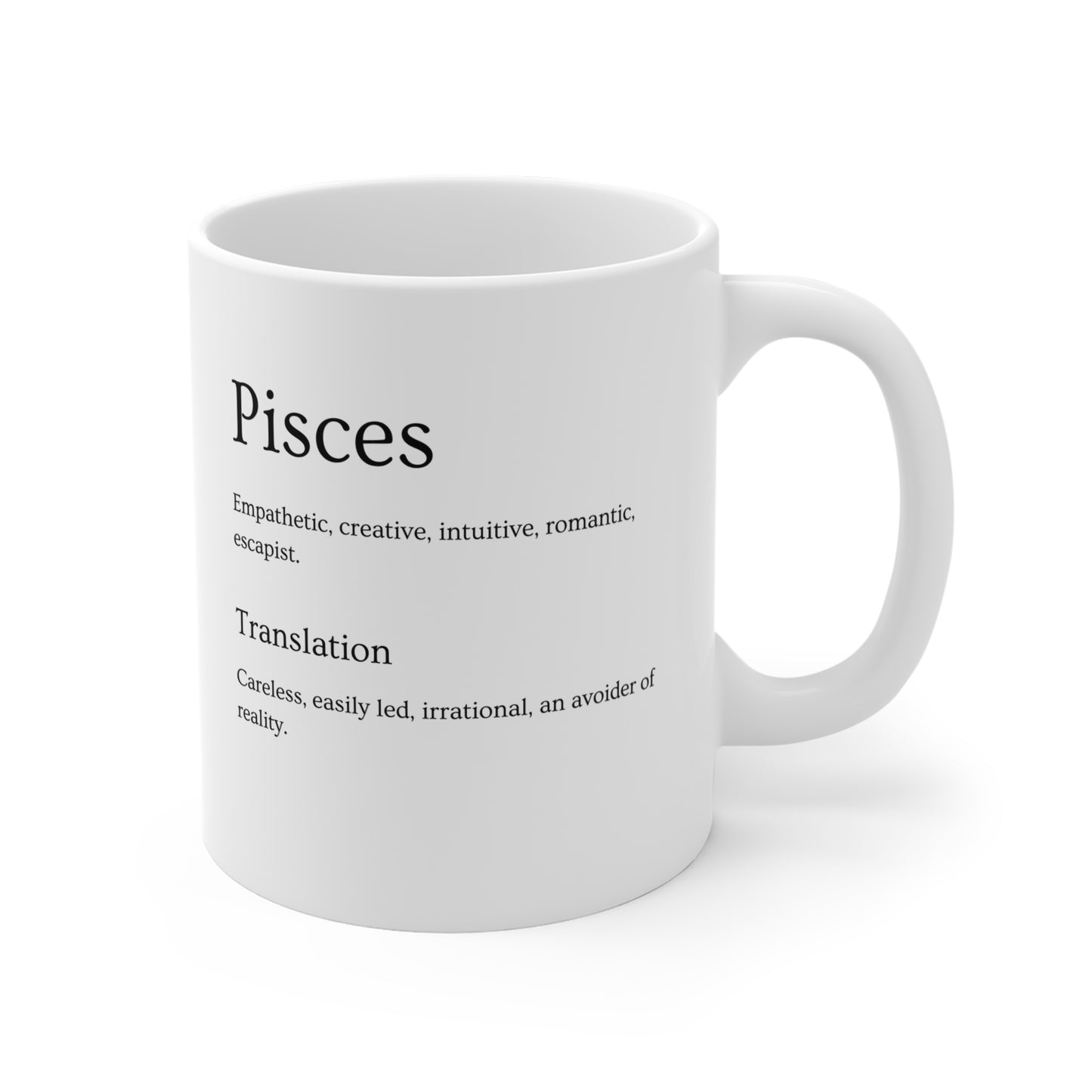 Pisces Zodiac Mug