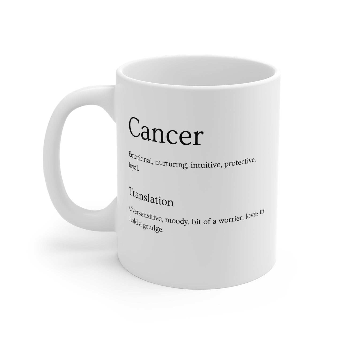Cancer Zodiac Mug