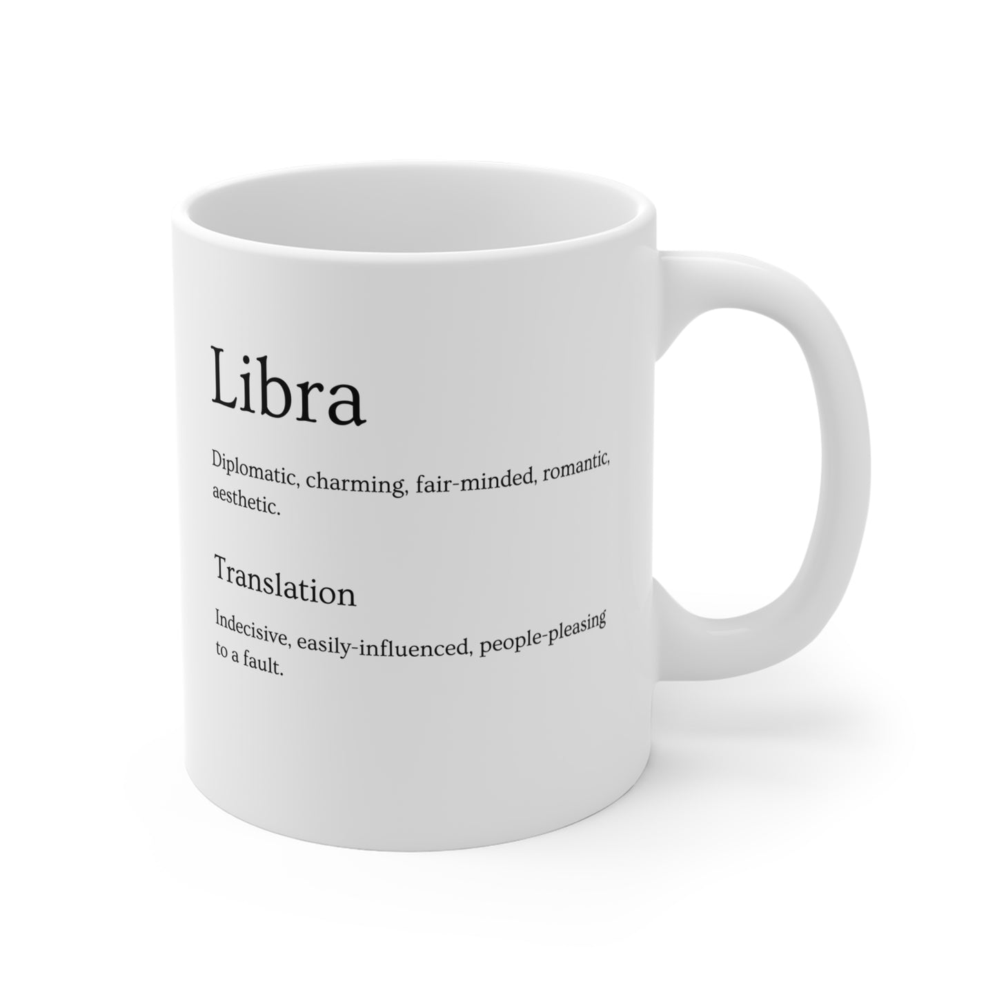Libra Zodiac Mug